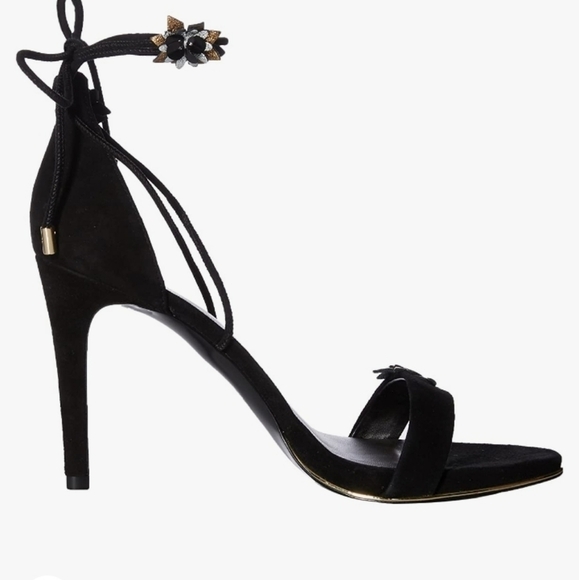 Kenneth Cole new york Berry floral stiletto heels - Picture 1 of 8